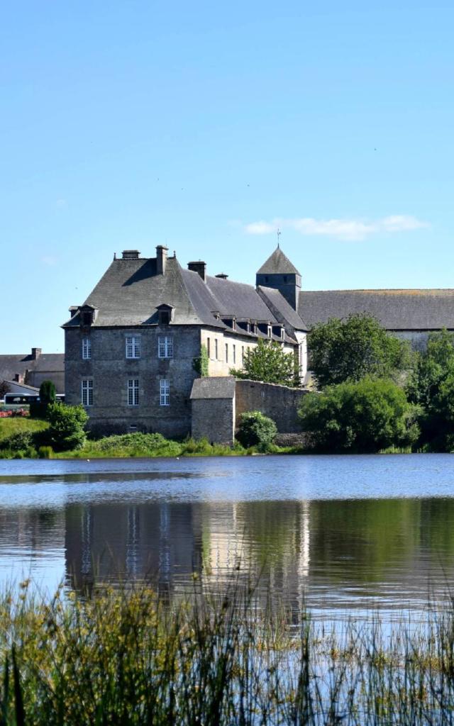 Abtei von Paimpont, Brocéliande. Bretagne