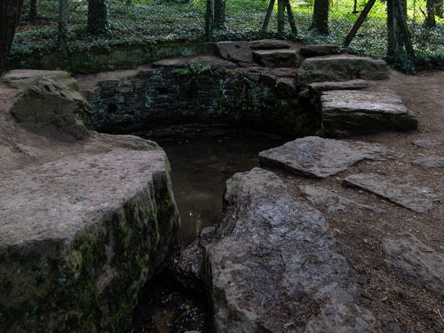 Fontein van de jeugd in Brocéliande