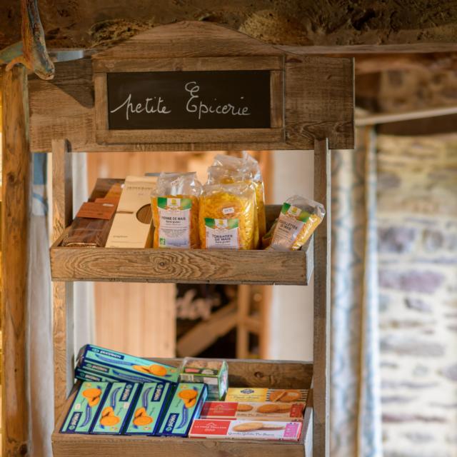 Prodotti locali alla Maison des Sources di Tréhorenteuc