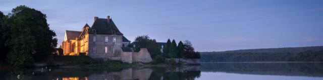 étang et abbaye de Paimpont