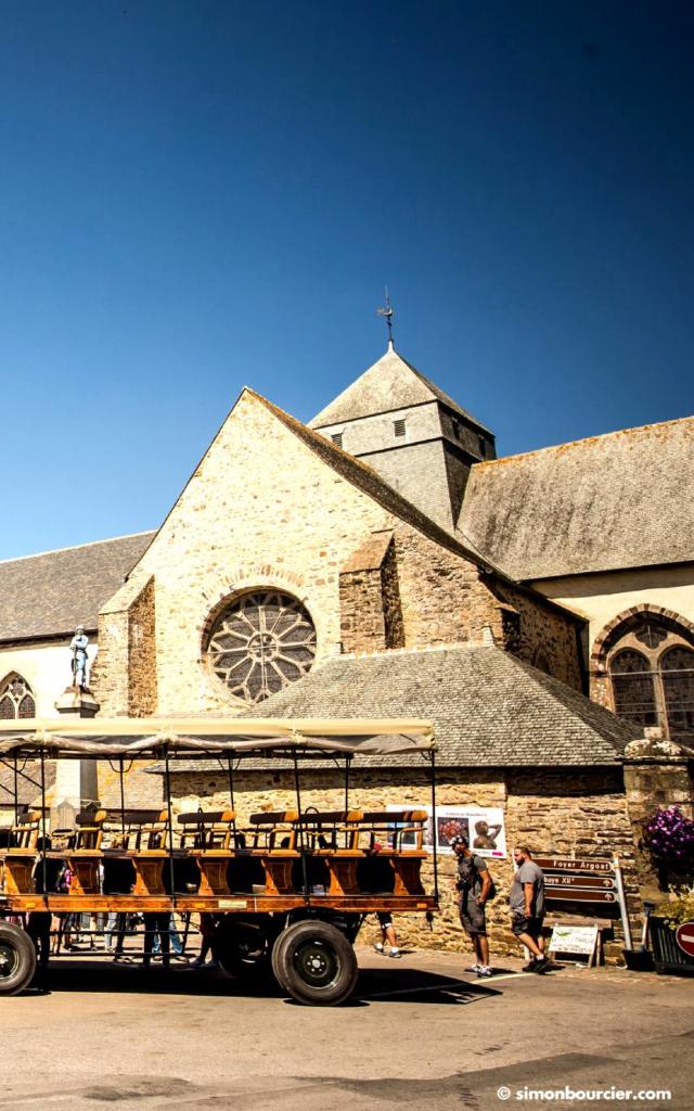 Abtei von Paimpont, Brocéliande. Bretagne