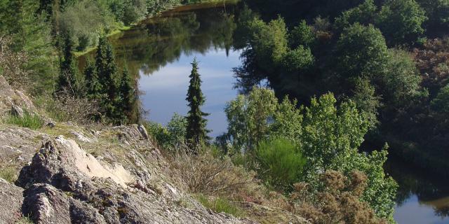 Paisaje del valle De La Chambre Au Loup