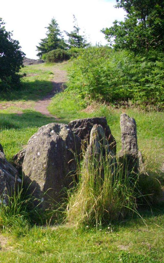 Hôtié de Viviane, site légendaire Brocéliande. Bretagne