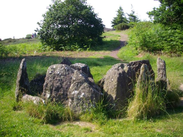 Hôtié de Viviane, site légendaire Brocéliande. Bretagne