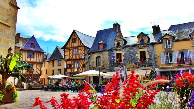 #Malestroit place du Bouffay