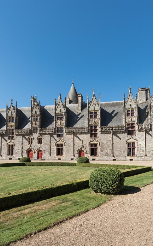 castello di Josselin, facciata rinascimentale