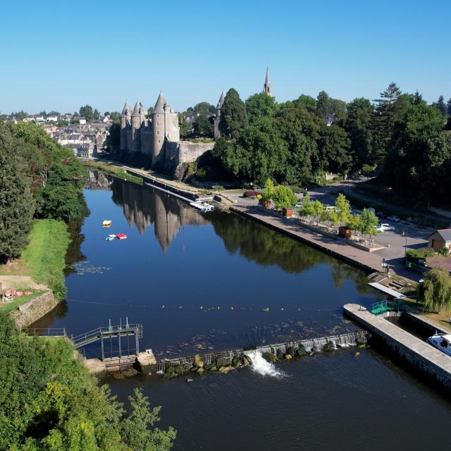 Vue Drone Josselin