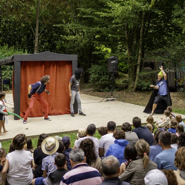Les Estivales, giardini di Brocéliande. La leggenda di Verbruntschneck.