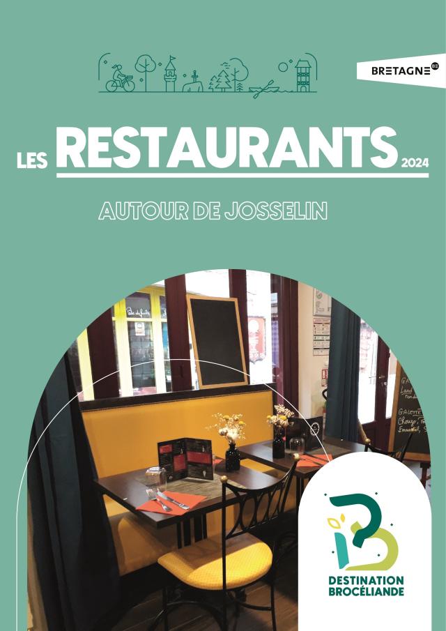 GUÍA DE RESTAURANTES EN LOS ALREDEDORES DE JOSSELIN 2024