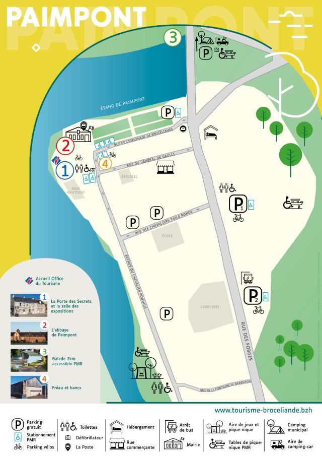 Mapa de Paimpont