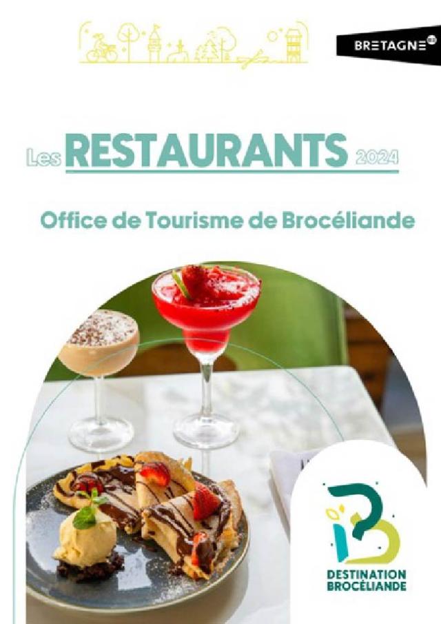Broceliande 2024 Folleto de restaurantes
