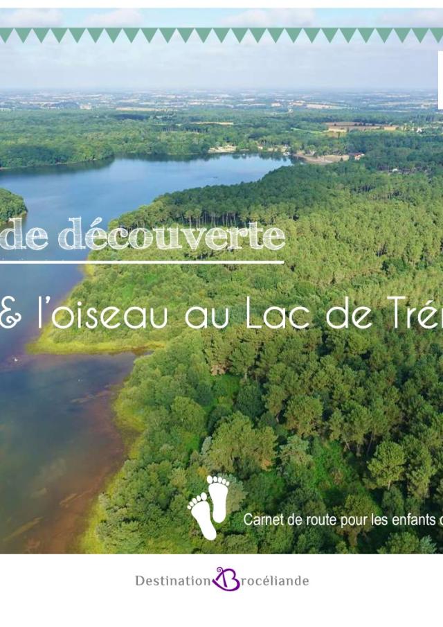Folleto sobre el árbol de las aves del lago Tremelin