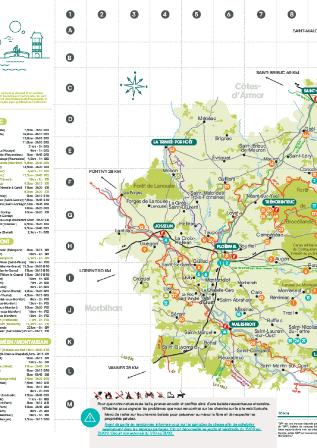 Carte Balades Randonnees Db 2025