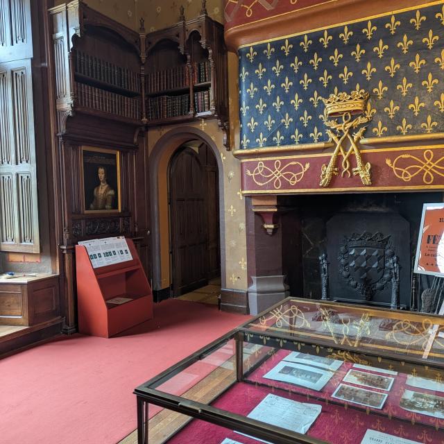 Chateau Josselin Bibliotheque