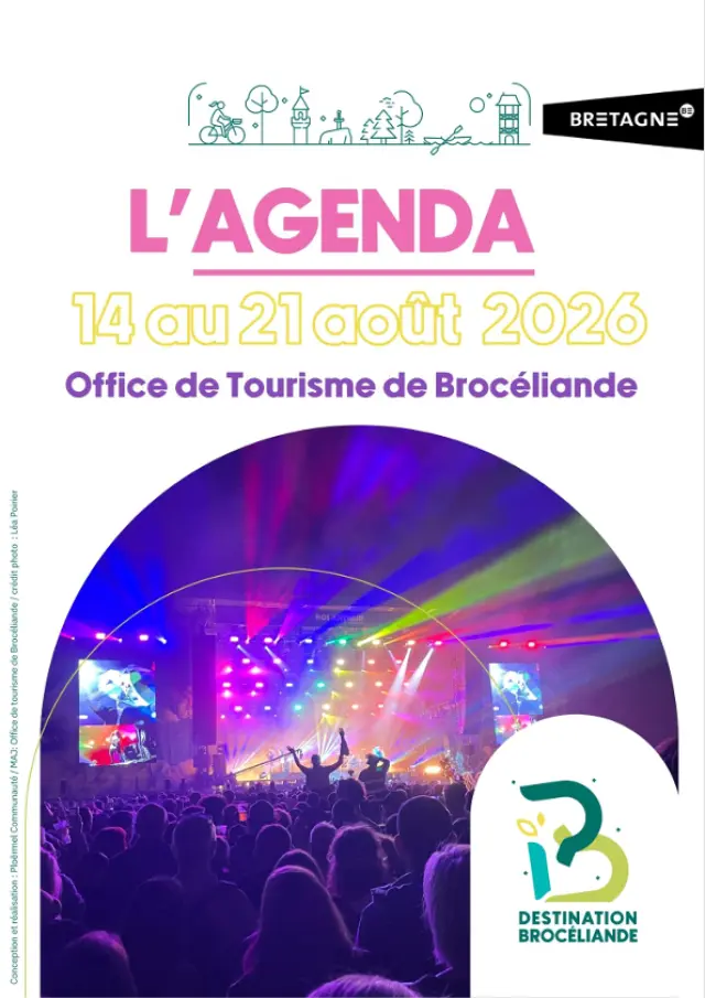 Couverture de l'agenda de l'office de tourisme du 14 au 21 Aout 2026